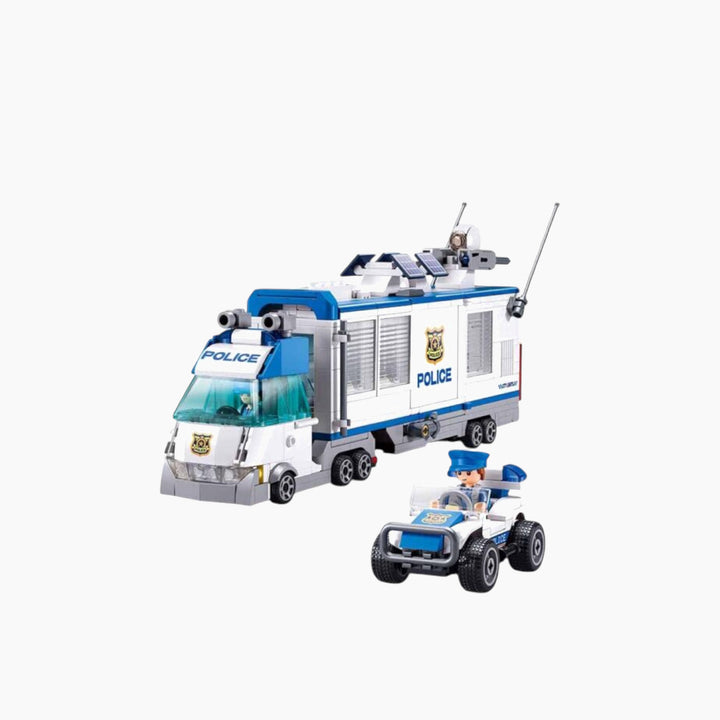 Sluban Metropolis Police Invasion Command Vehicle Construction Set