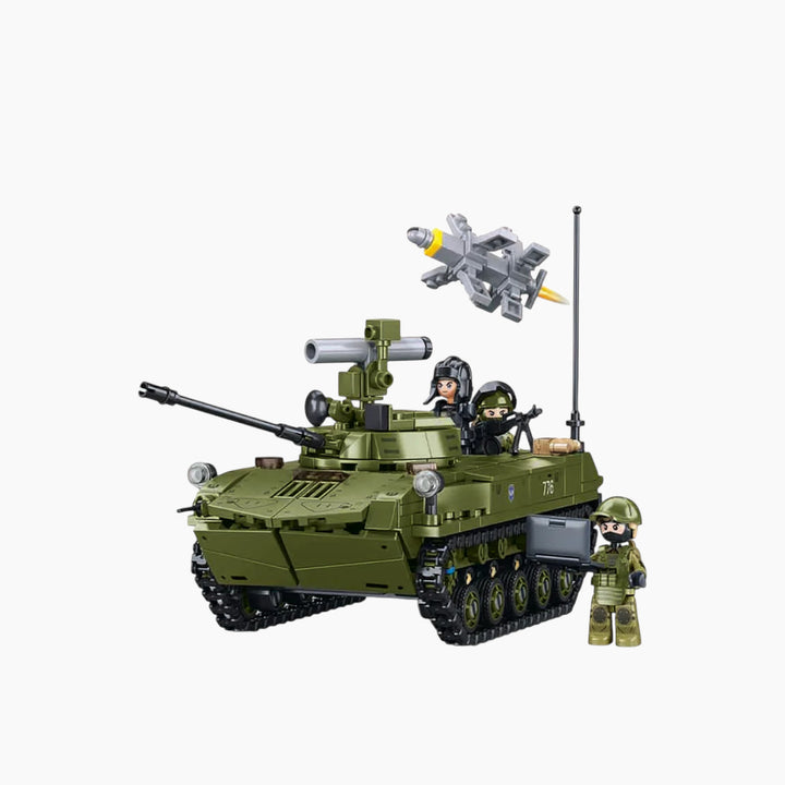 Sluban BMD 2S Airborne Armored Vehicle Construction Set