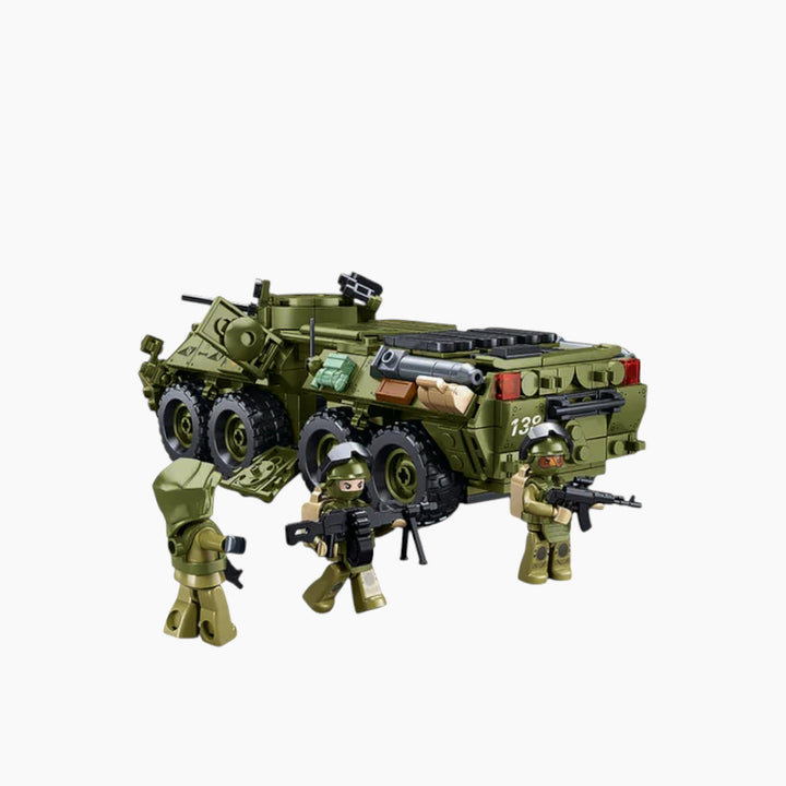 Sluban BTR80AS Infantry Fighting Vehicle Construction Set