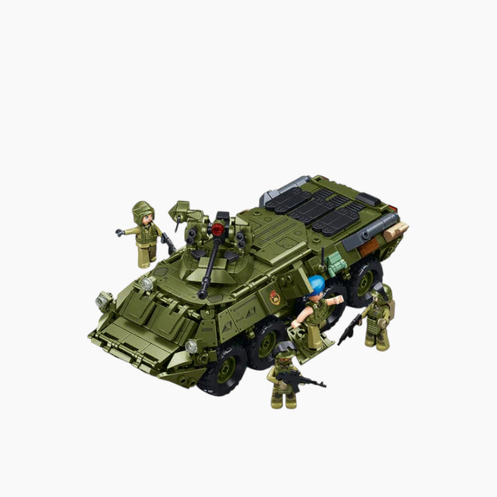 Sluban BTR80AS Infantry Fighting Vehicle Construction Set
