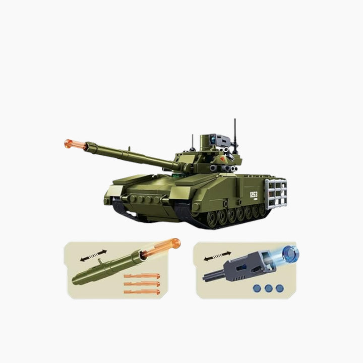Sluban Army T14S Armata Tank Building Set