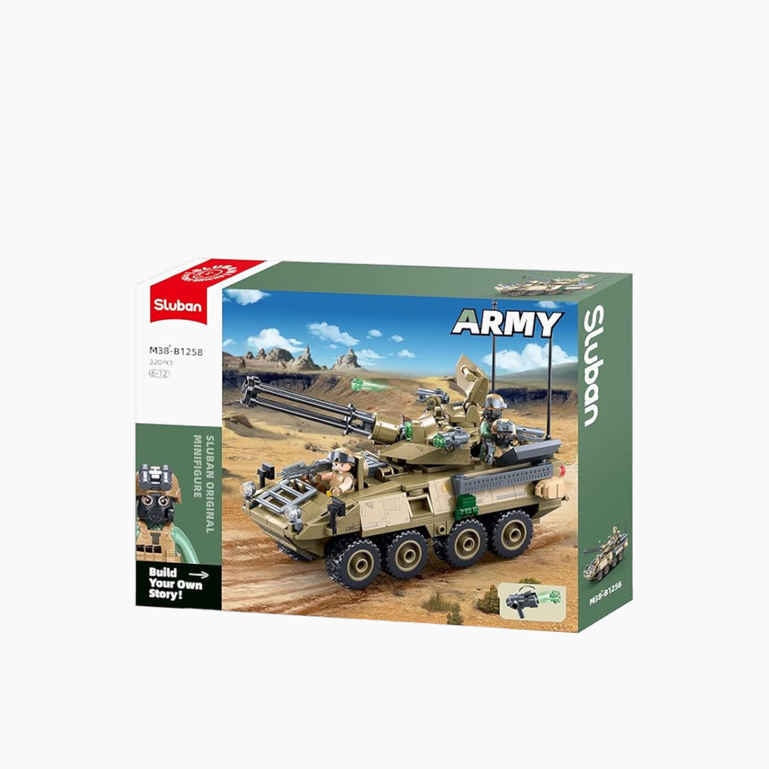 Sluban ARMY OEF Stryker ADS Construction Set
