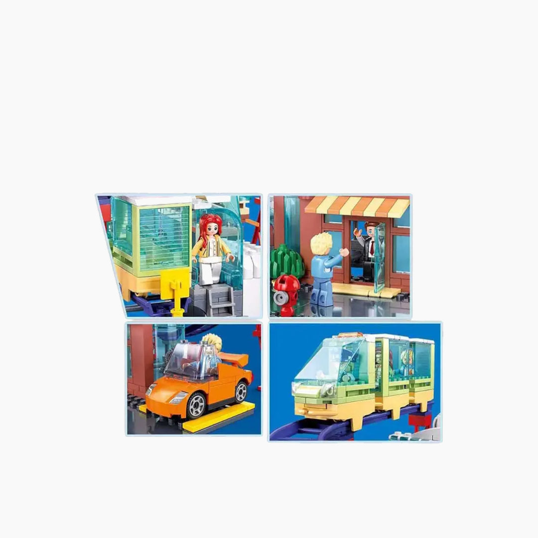 Sluban Metropolis New Energy Vehicle Construction Set