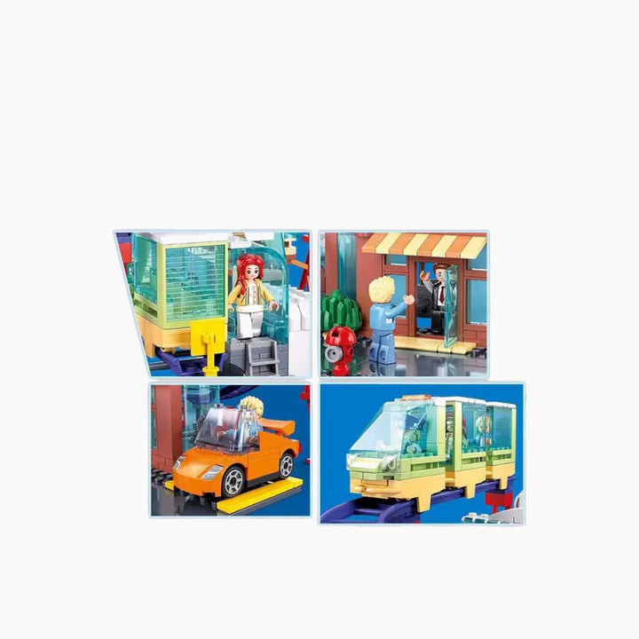 Sluban Metropolis New Energy Vehicle Construction Set