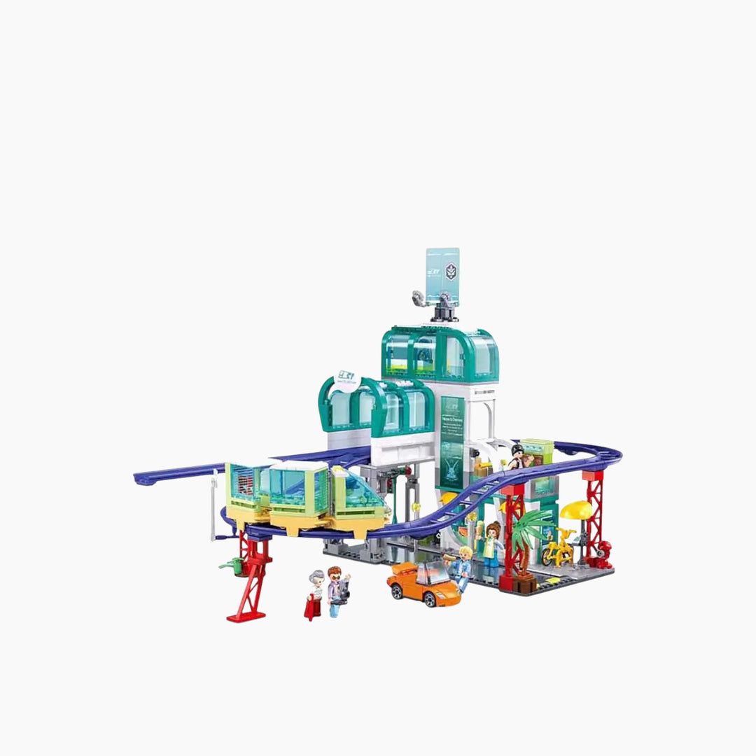 Sluban Metropolis Central Train Station Construction Set