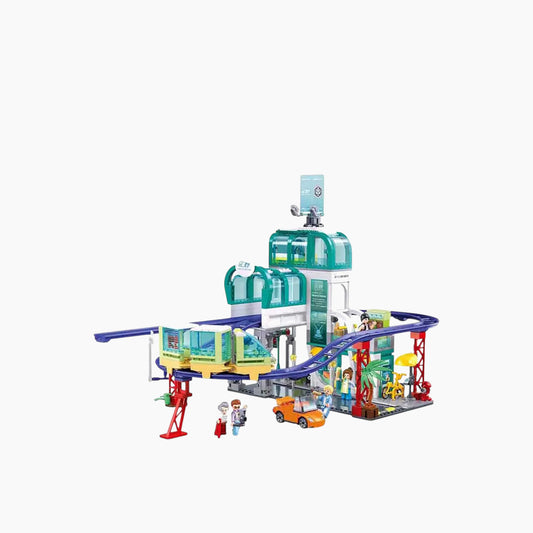 Sluban Metropolis Central Train Station Construction Set