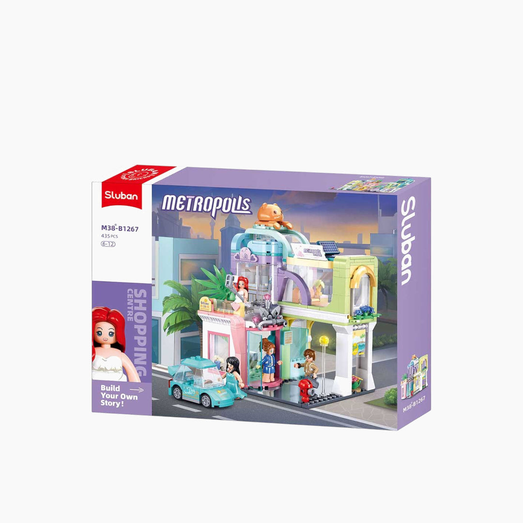 Sluban Metropolis D.C. Crowne Hotel Construction Set
