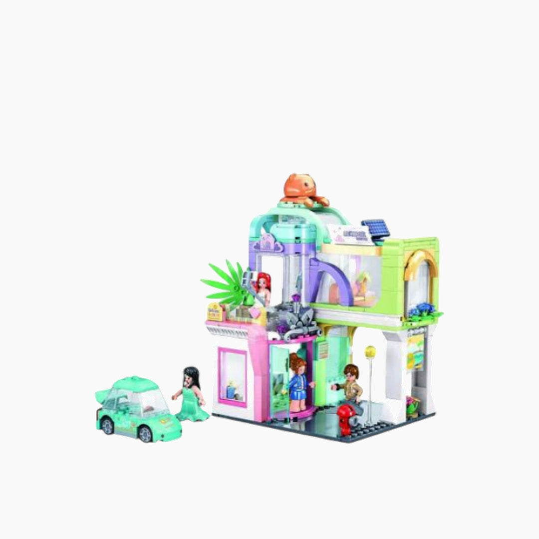 Sluban Metropolis D.C. Crowne Hotel Construction Set