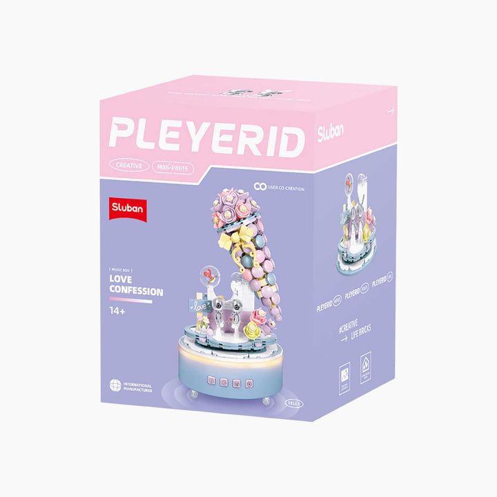 Sluban PLEYERID Music Box LOVE CONFESSION Construction Set