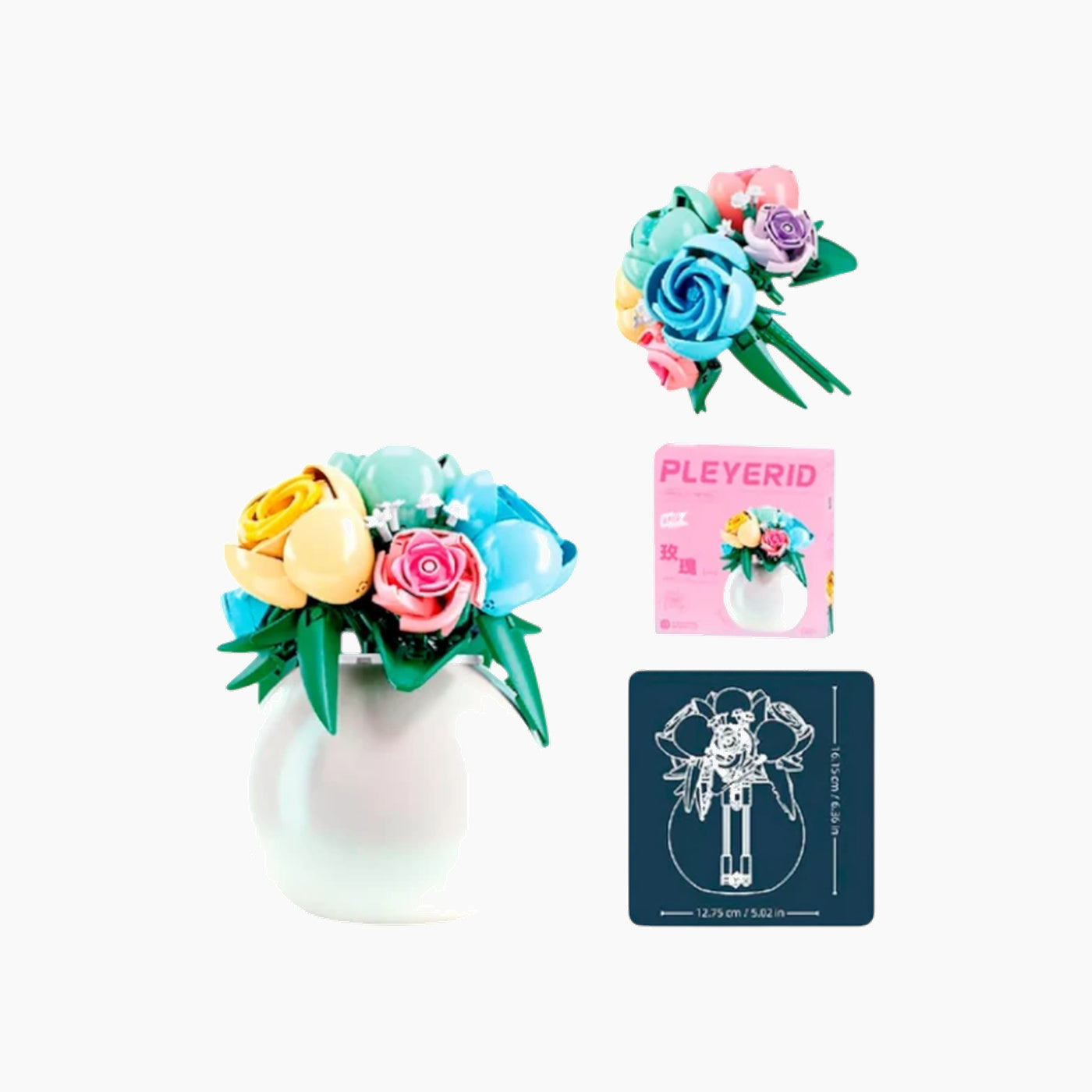 Sluban PLEYERID Roses Construction Set Sluban PLEYERID Roses Construction Set