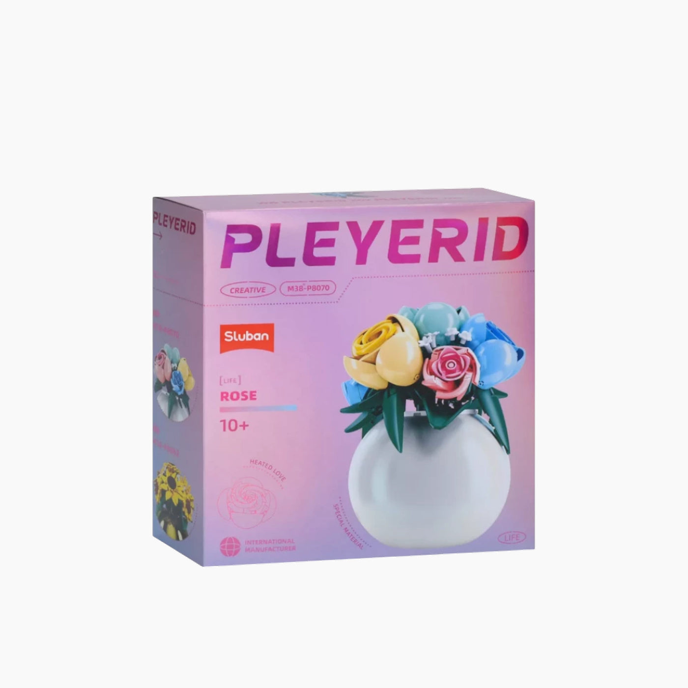 Sluban PLEYERID Roses Construction Set Sluban PLEYERID Roses Construction Set