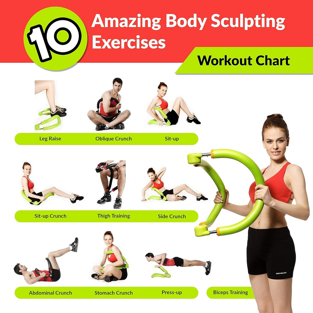 MAGIC BB 10-in-1 home gym equipment for ab and cardio training
