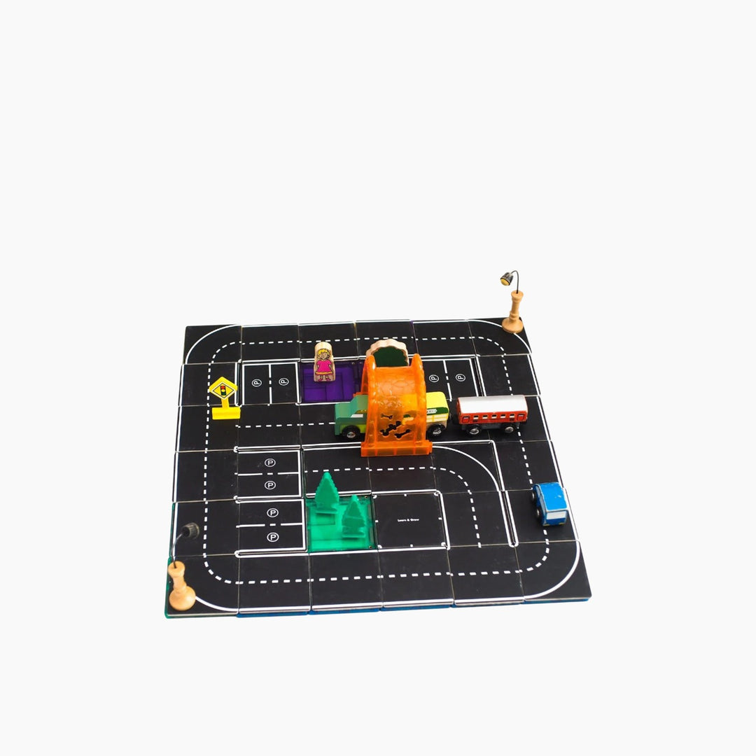 Tiletek Magnetic Tile Toppers Road Pack 40 Pcs
