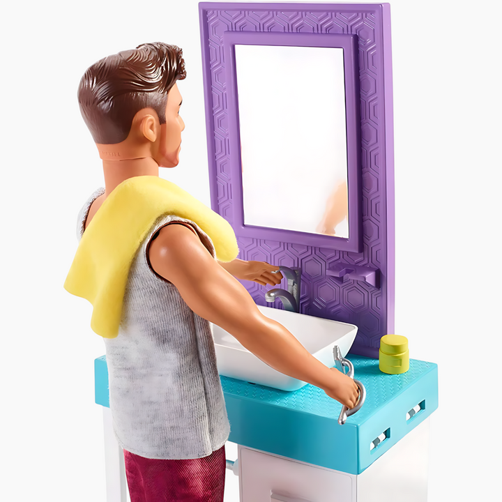 Mattel Ken Bathroom Set