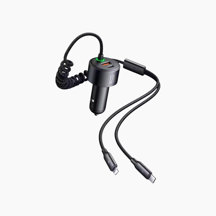 MCDODO 037 4-Port Car Charger With Light (120W)