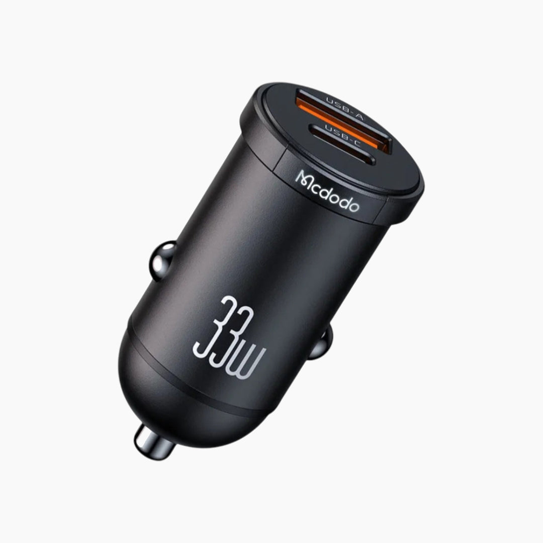 MCDODO 232 Dual Port Metal Car Charger (33W)