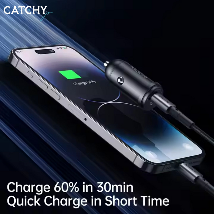 MCDODO 749 USB C Fast Car Charger (30W)