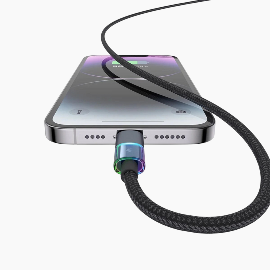 Mcdodo CA-8190 USB-C to Lightning cable with RGB lighting