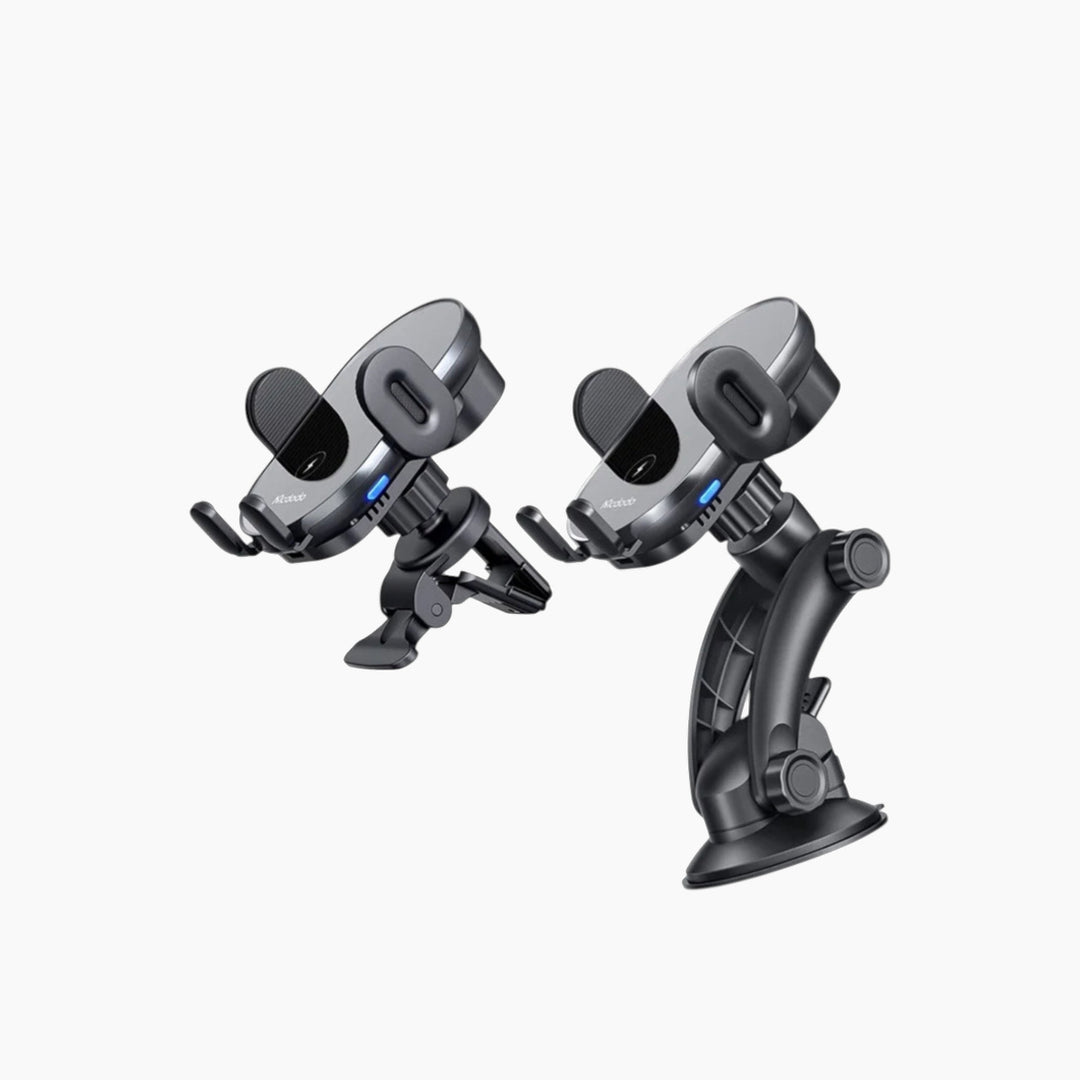 MCDODO 15W 2-in-1 wireless charger car mount