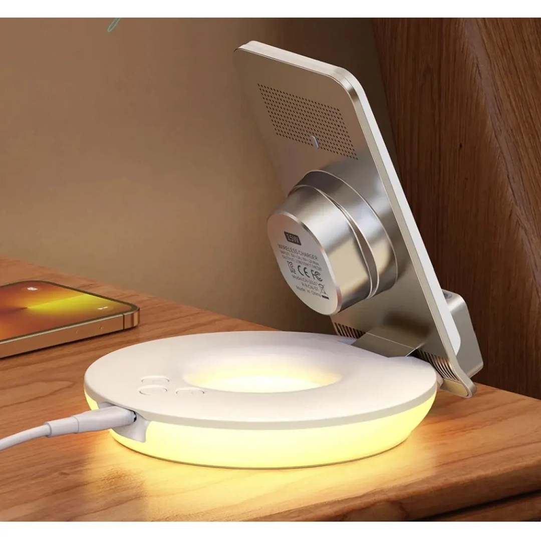Mcdodo CH-1610 wireless charger with LED clock and night lamp