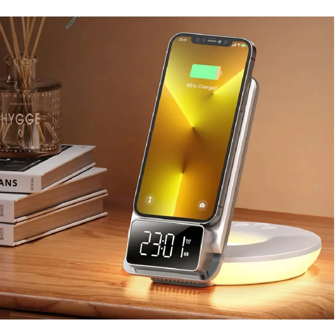 Mcdodo CH-1610 wireless charger with LED clock and night lamp