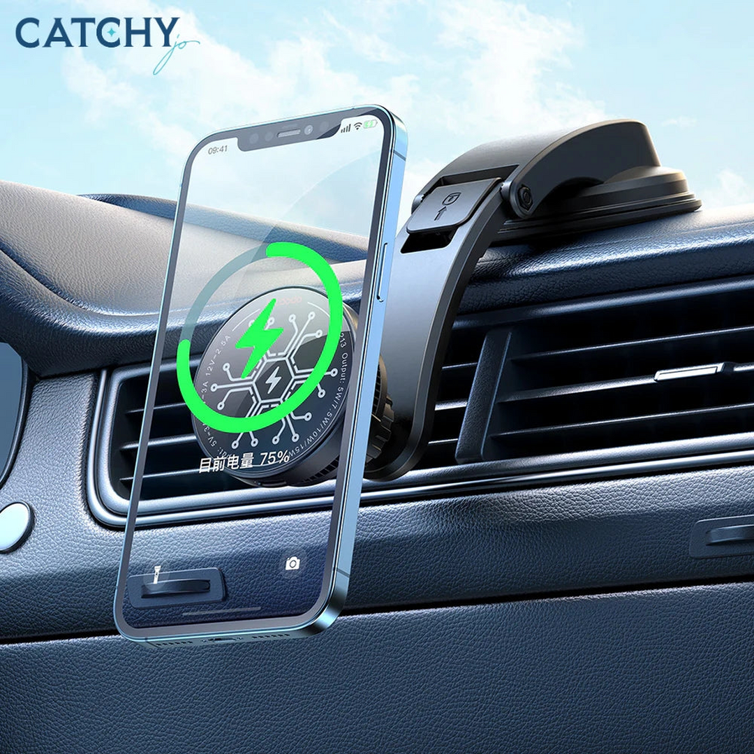 MCDODO CH-2130 magnetic wireless car charger with cooling