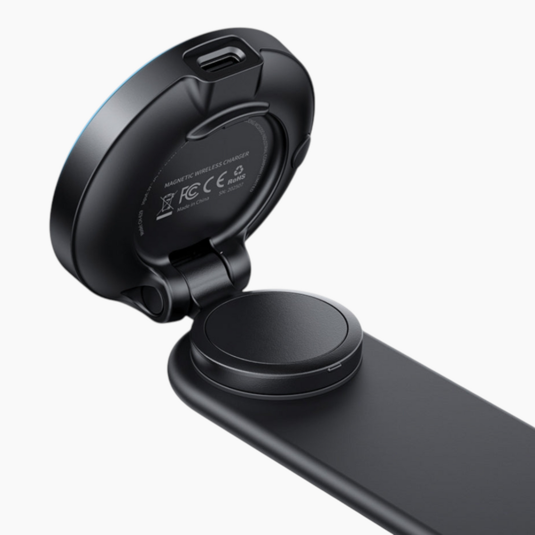 MCDODO CH-629 2-in-1 Magnetic Car Mount Wireless Charger