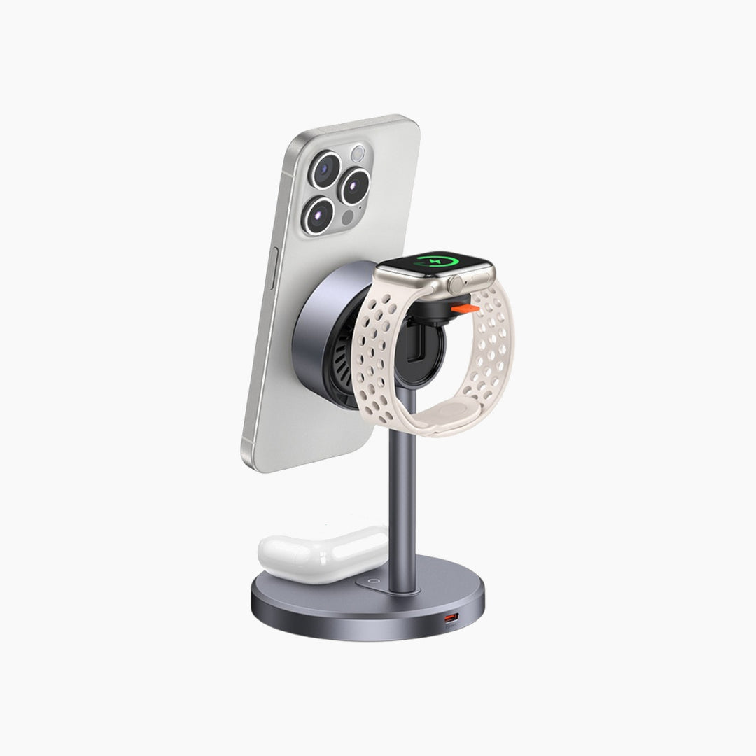 Mcdodo CH246 3-in-1 wireless charging stand made of PC+ABS