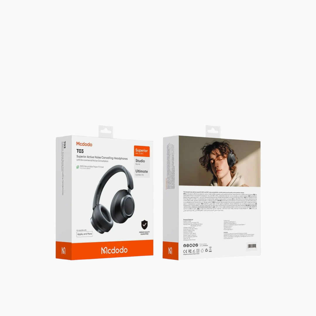 MCDODO HP-582 T03 Bluetooth headset with ANC