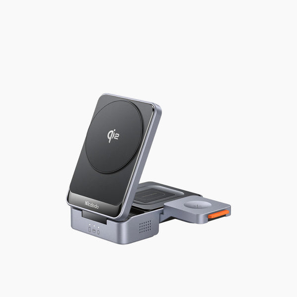 Mcdodo Magq Qi2 3 In 1 Foldable Magnetic Wireless Charger (15W)