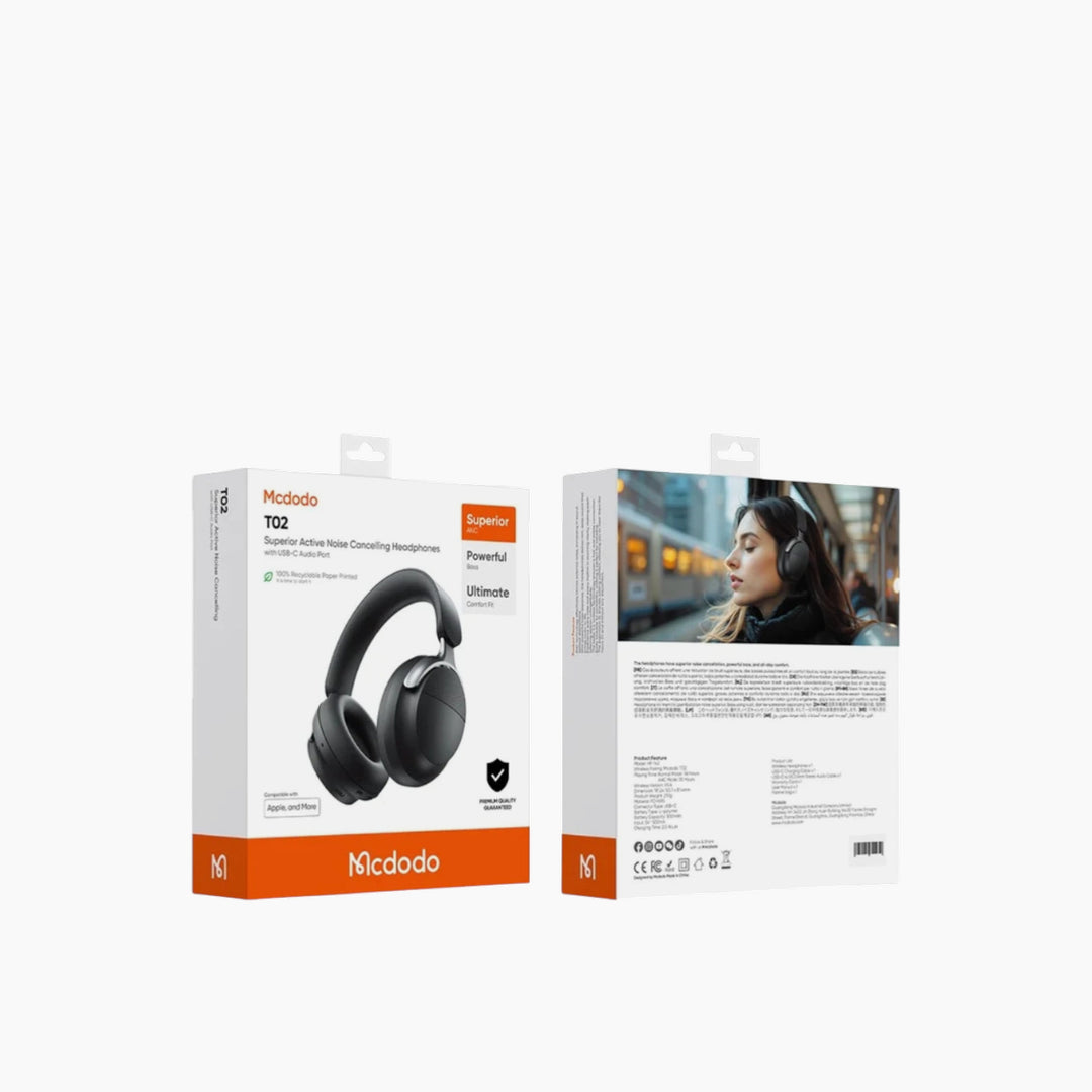 MCDODO TO2 headset with USB-C audio port