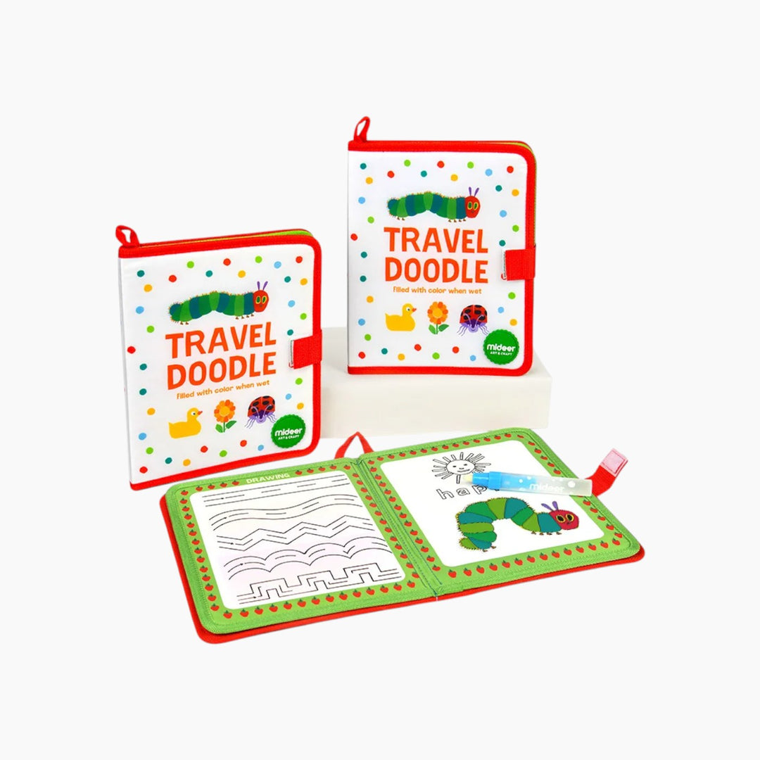 Mideer Travel Doodle The Very Hungry Caterpillar Coloring Pad