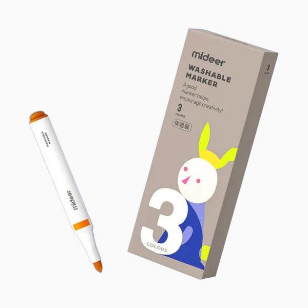 Mideer Washable Marker Small Tip Age 3+