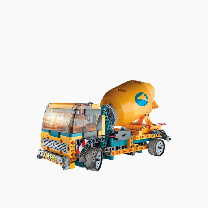 Clementoni Mechanics Lab - Concrete Mixer (Usa-Can)