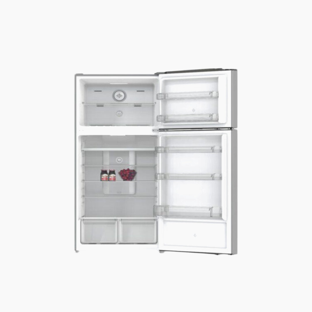 METALUX Top Mount Fridge 527L Titanium Grey