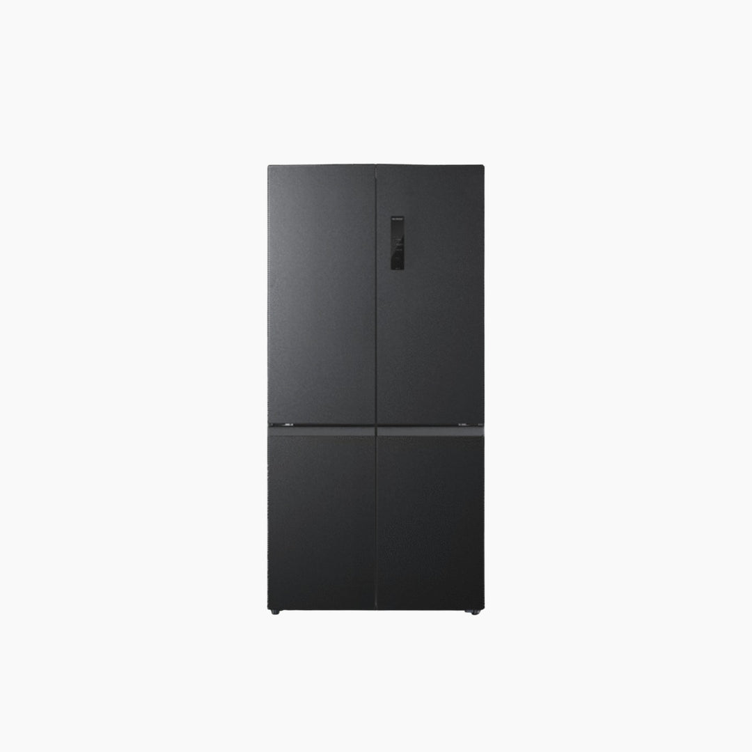 METALUX 4-Door Fridge 467L Matt Black