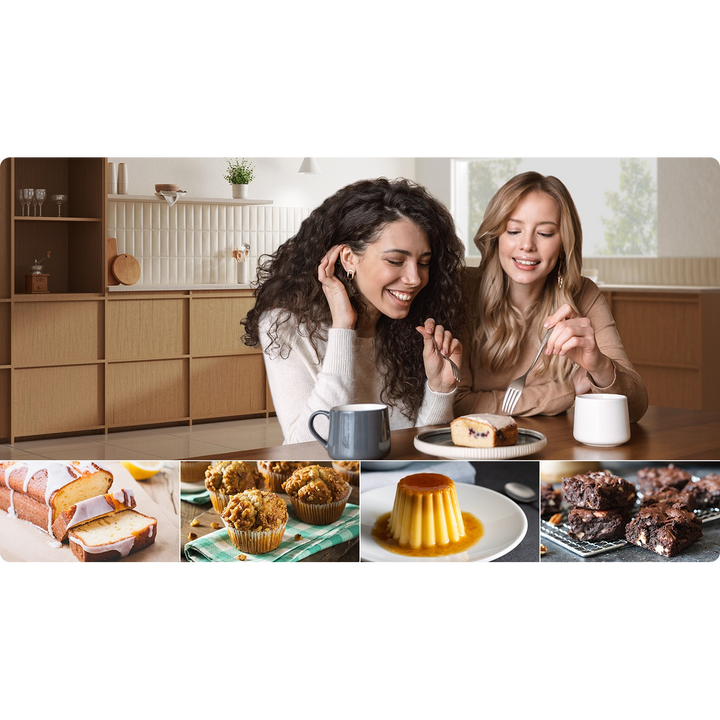 Samsung Grill Microwave Oven with Sheath Heater and Home Dessert, 40L, Silver