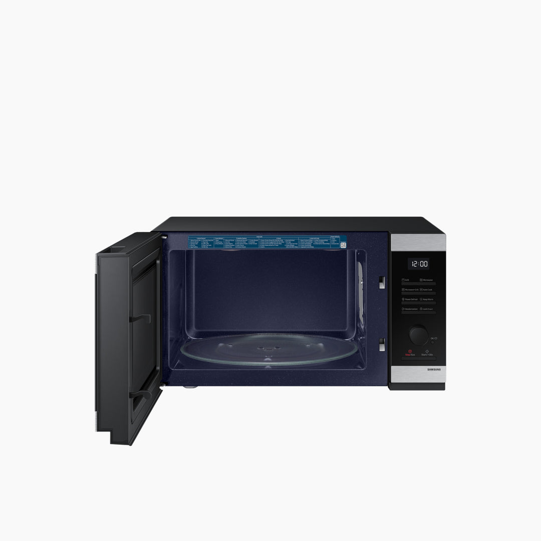 Samsung Grill Microwave Oven with Sheath Heater and Home Dessert, 40L, Silver