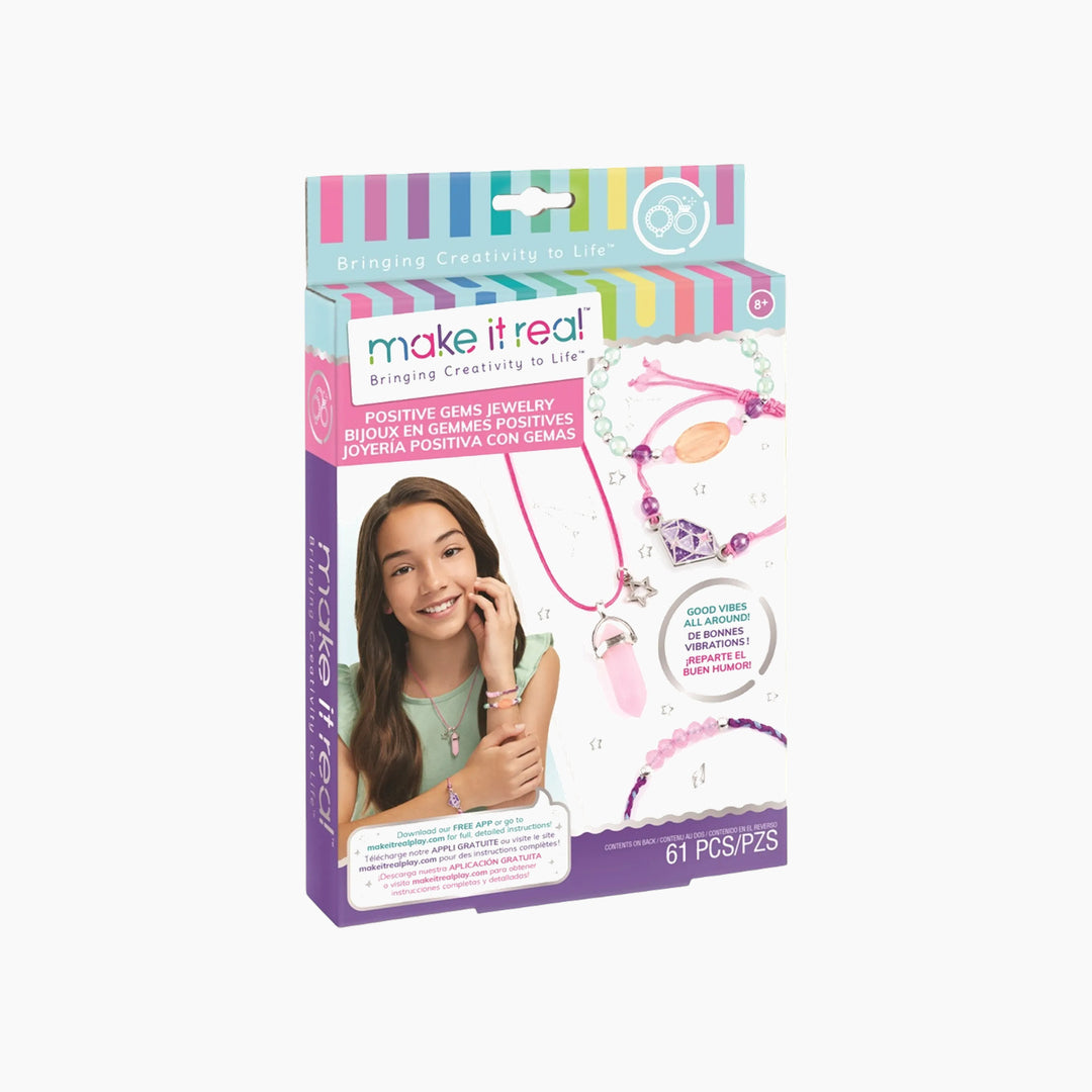 MAKE IT REAL Positive Gems Jewelr 61 Pcs