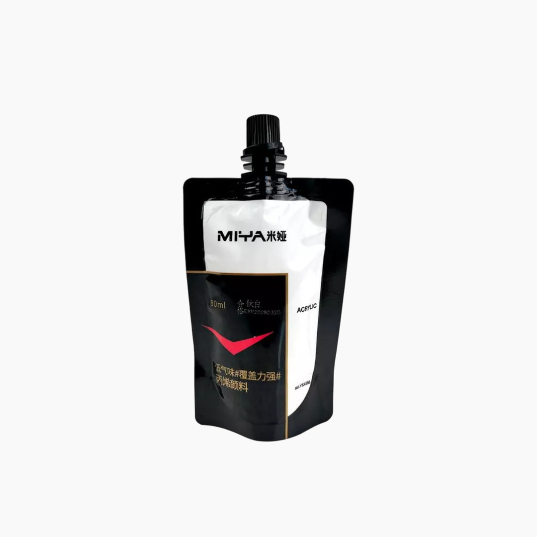 Himi Miya Acrylic Paint Refill Bag - 80ml (White)