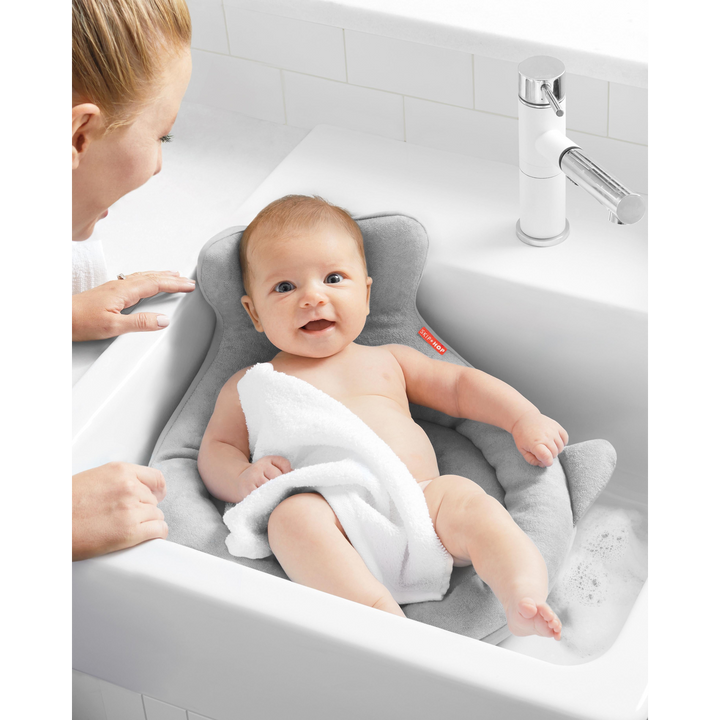 Skip Hop MOBY Softspot Sink Bather Grey - HUNA