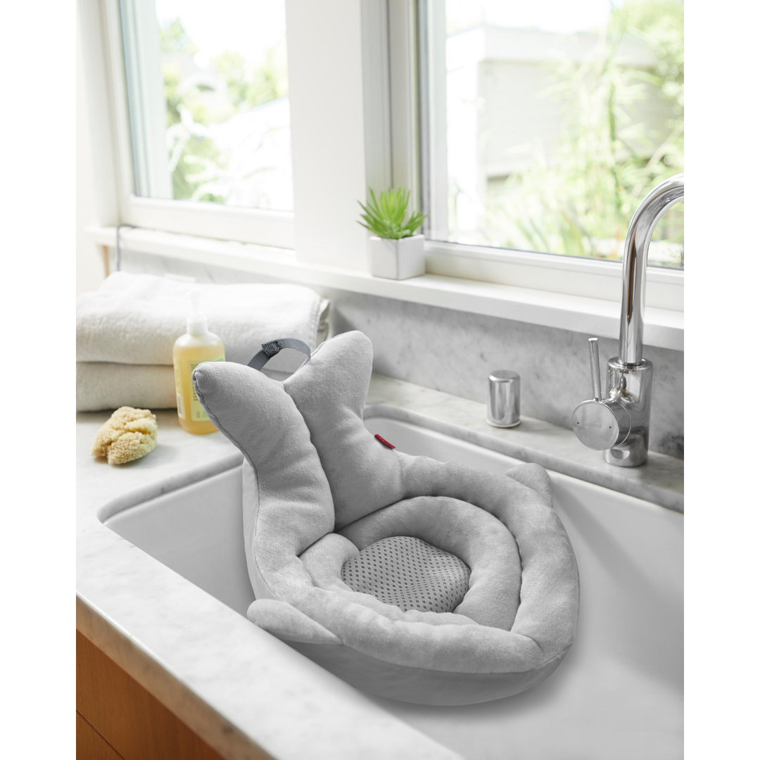 Skip Hop MOBY Softspot Sink Bather Grey - HUNA