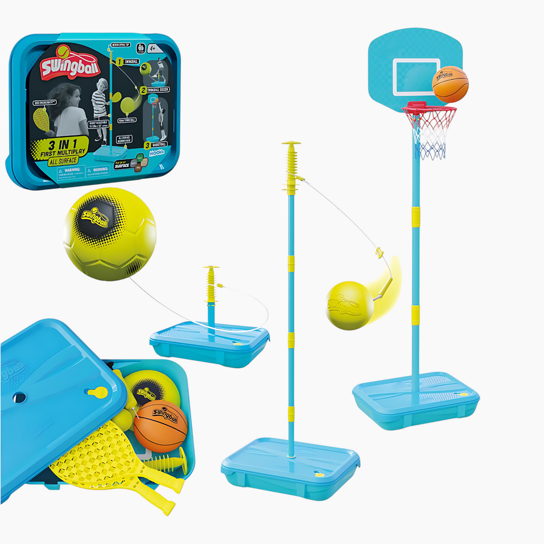 Basketball hoop and net sports accessory
