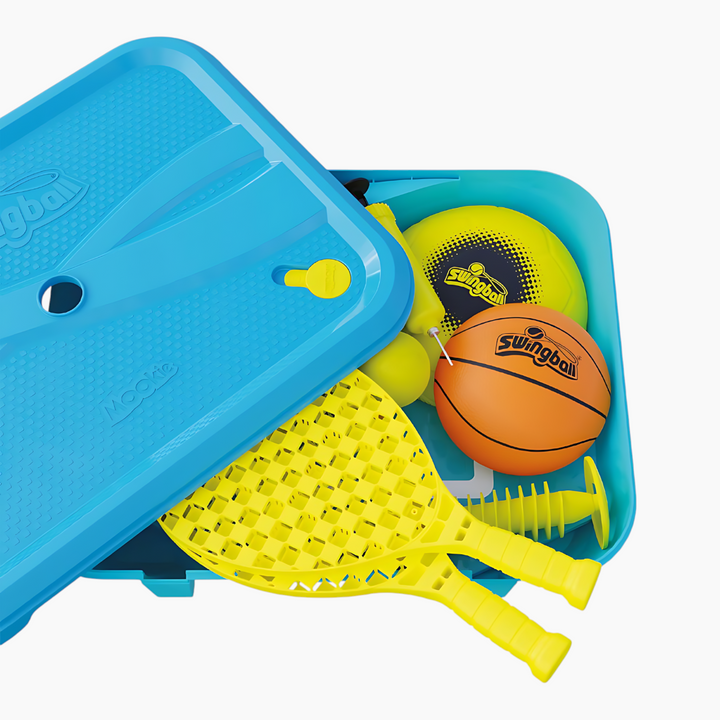 Basketball hoop and net sports accessory