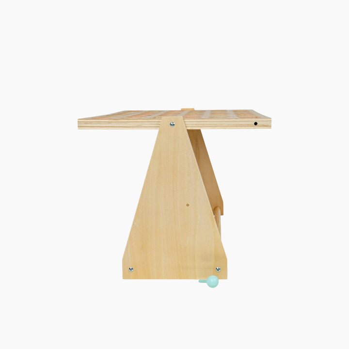 Mookie TP Giant Wooden 4 in a Row game with colored counters