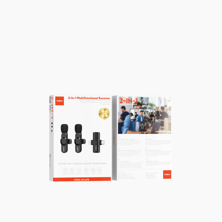 MOXOM Dual Wireless Microphone