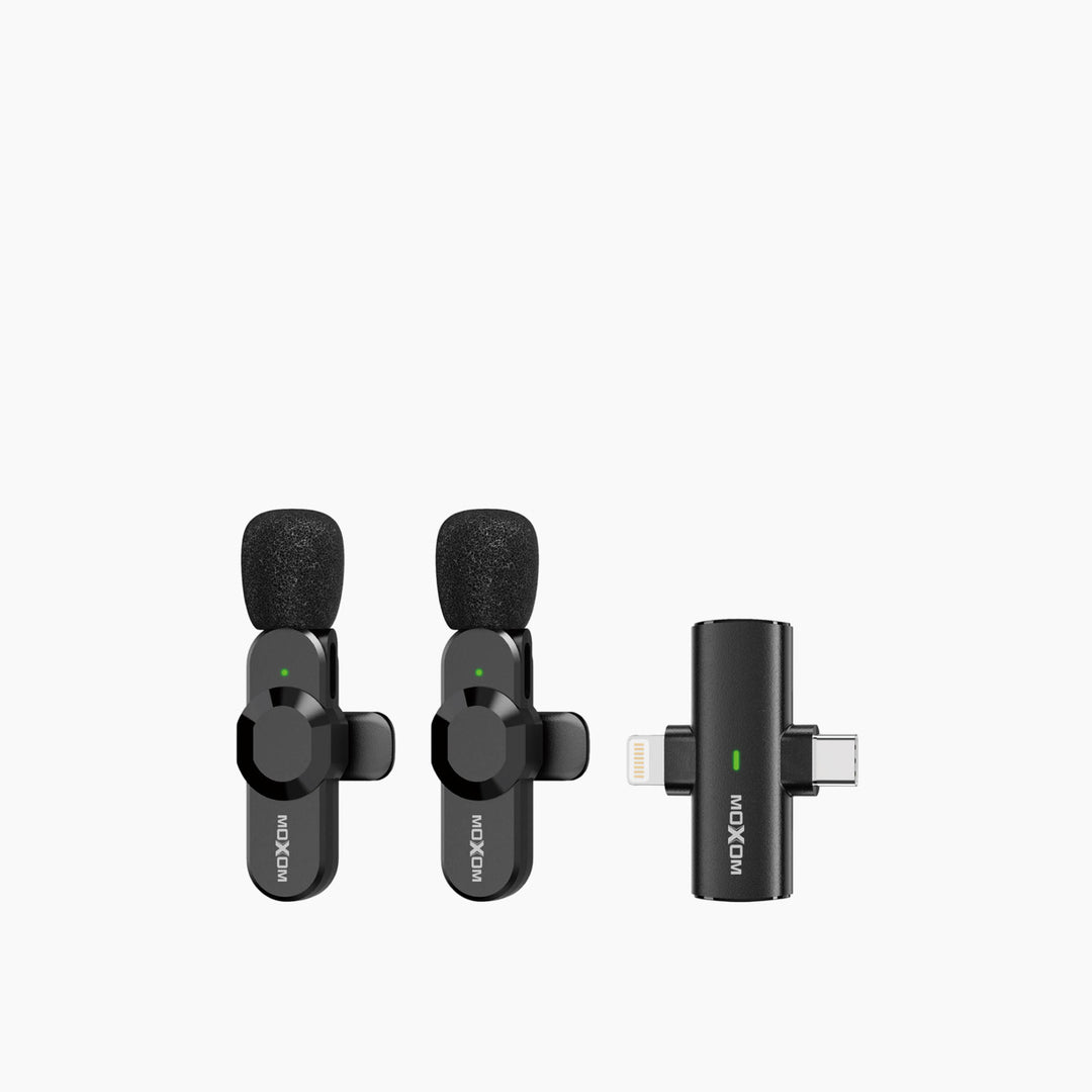MOXOM Dual Wireless Microphone