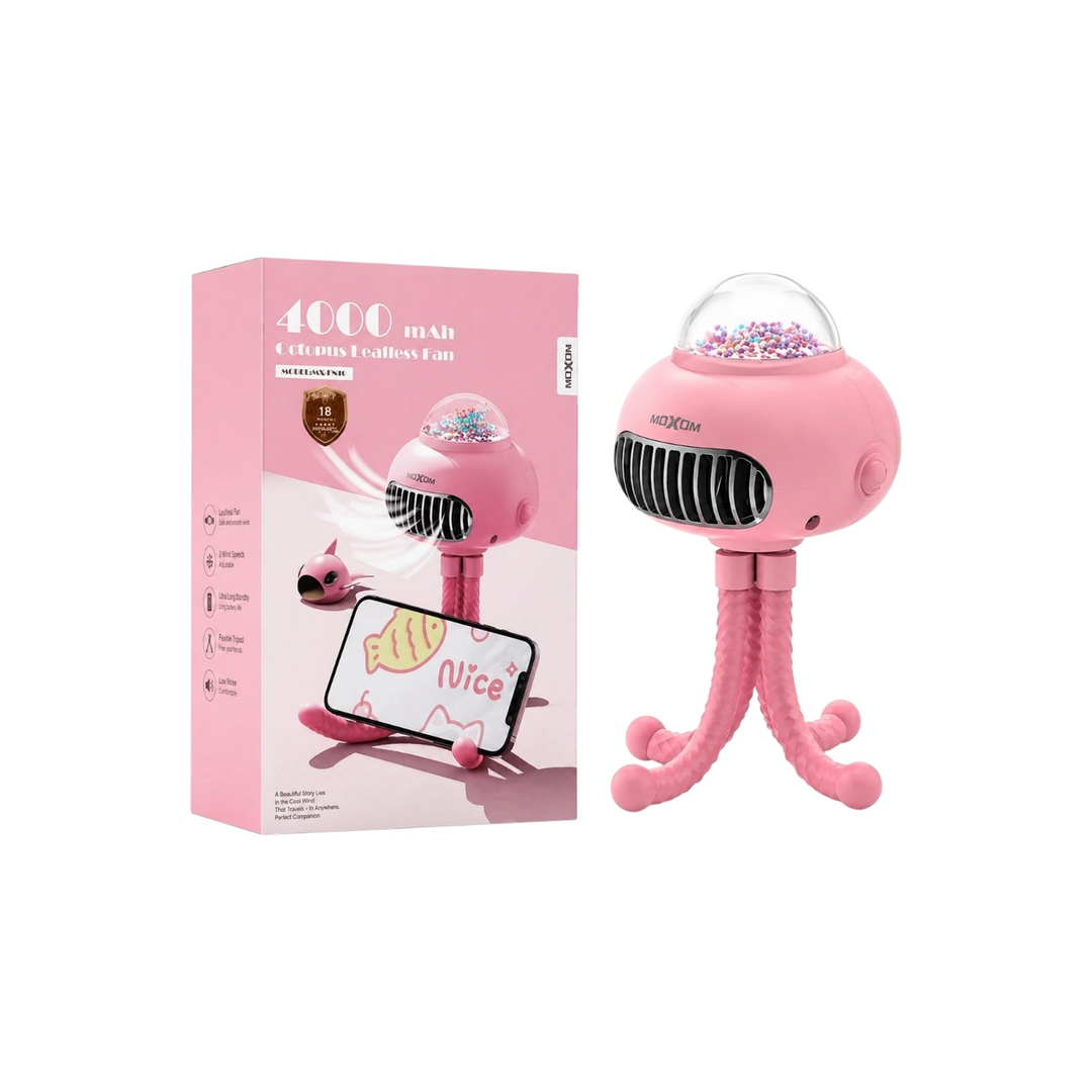 Moxom MX-FN10 4000mAh Octopus Leafless Fan
