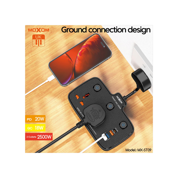 MOXOM Electrical Extension Socket