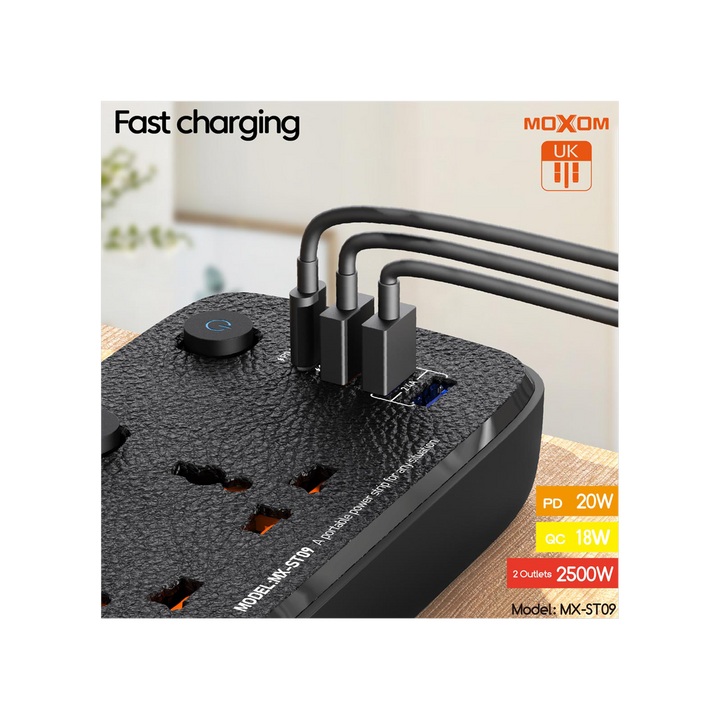 MOXOM Electrical Extension Socket